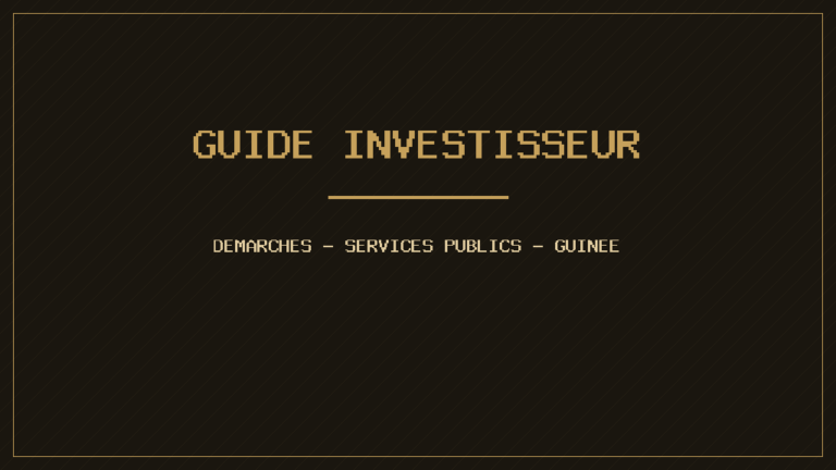 Mines et carrières en Guinée : permis, autorisations et vigilance